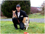 owner with dogs owner with dogs